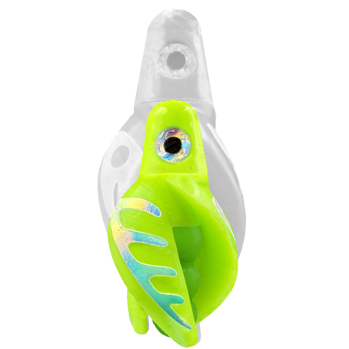 TailSpin Scud MINI H-Chartreuse B-Green T-Chartreuse (Comb Glow-MoonJelly)