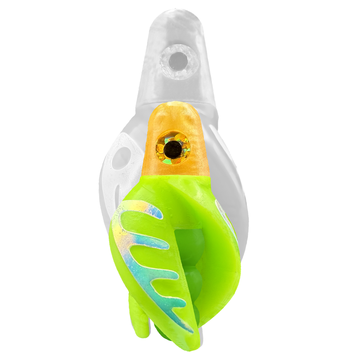 TailSpin Scud MINI H-Gold B-Green T-Chartreuse (Comb Glow-MoonJelly)