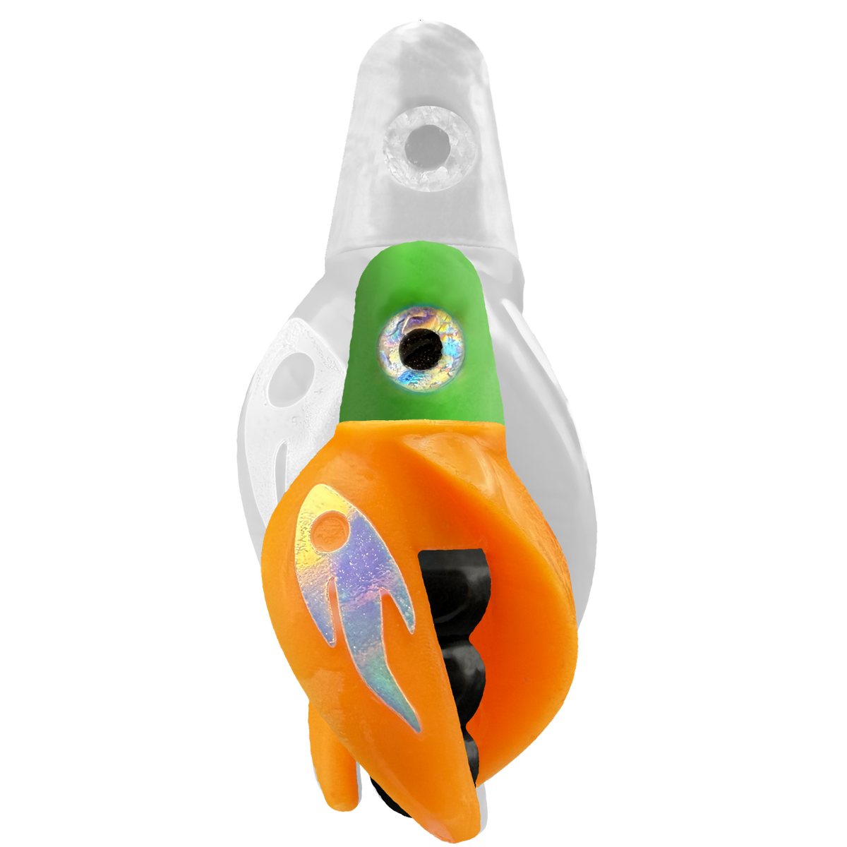 TailSpin Scud MINI H-Green B-Black T-Mango (Ghost Glow-MoonJelly)