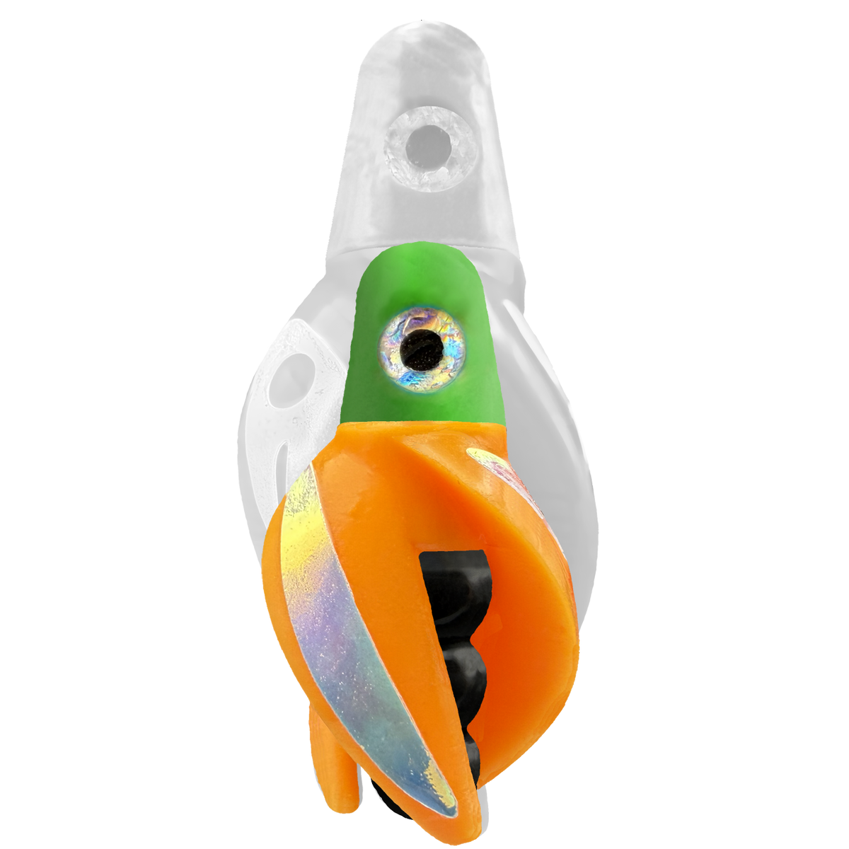 TailSpin Scud MINI H-Green B-Black T-Mango (Stripe Glow-MoonJelly)