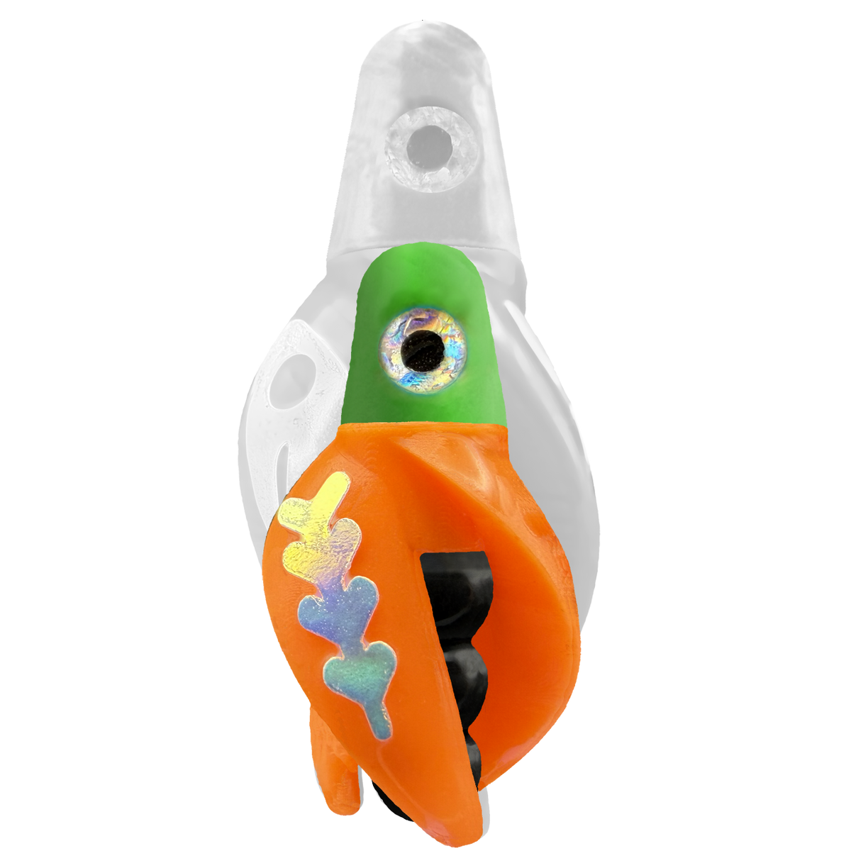 TailSpin Scud MINI H-Green B-Black T-Orange (Fishbone Glow-MoonJelly)