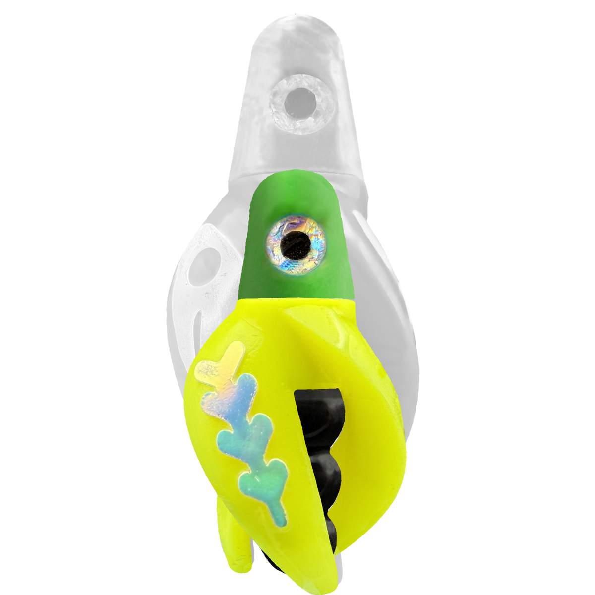 TailSpin Scud MINI H-Green B-Black T-Yellow (Fishbone Glow-MoonJelly)