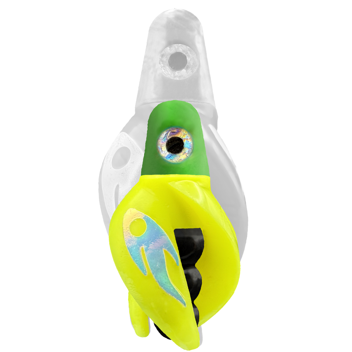 TailSpin Scud MINI H-Green B-Black T-Yellow (Ghost Glow-MoonJelly)