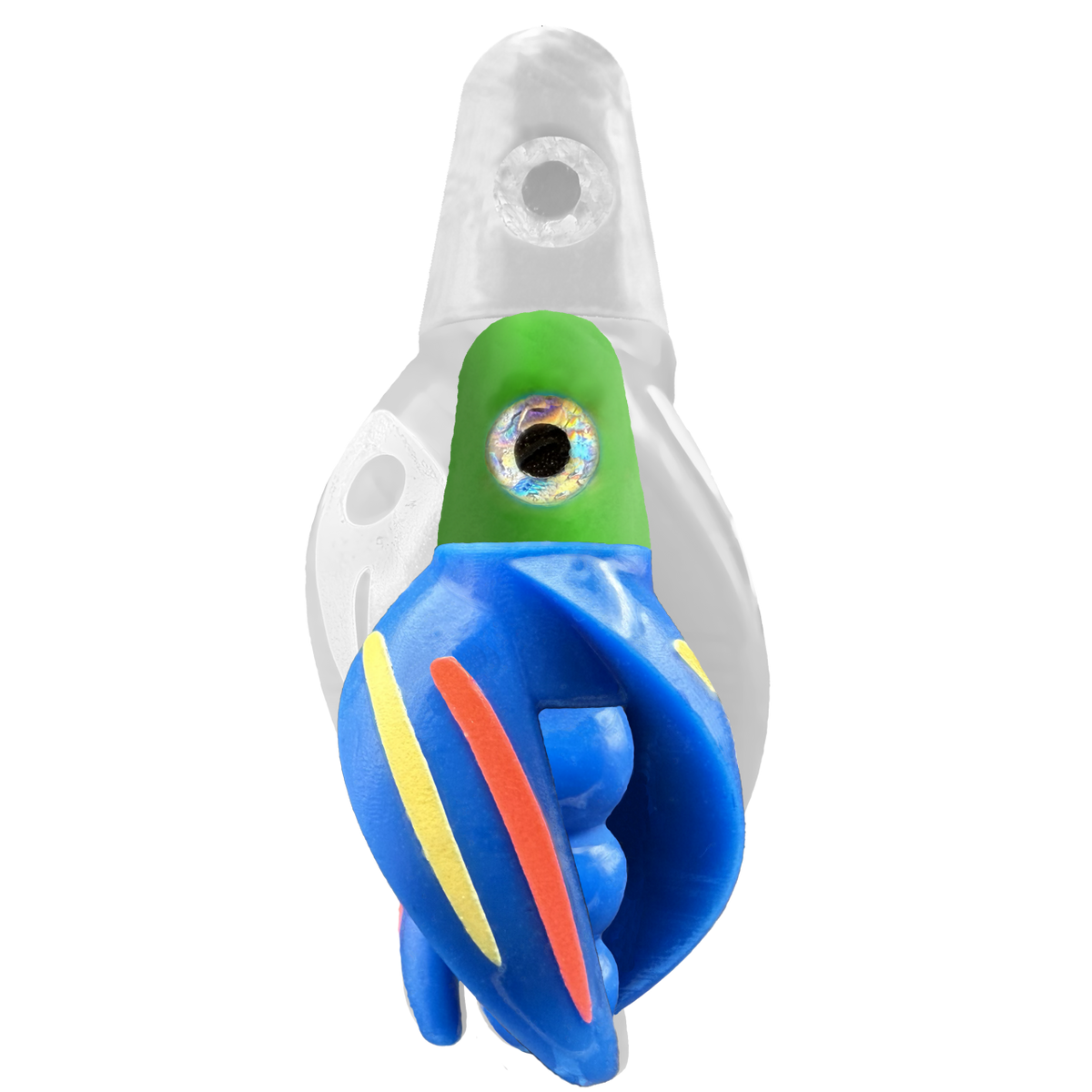 TailSpin Scud MINI H-Green B-Blue T-Blue (Stripe Glow-Yellow,Red)