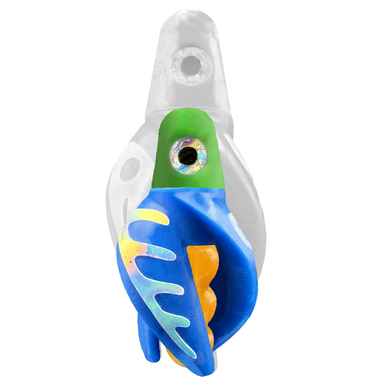 TailSpin Scud MINI H-Green B-Gold T-Blue (Comb Glow-MoonJelly)