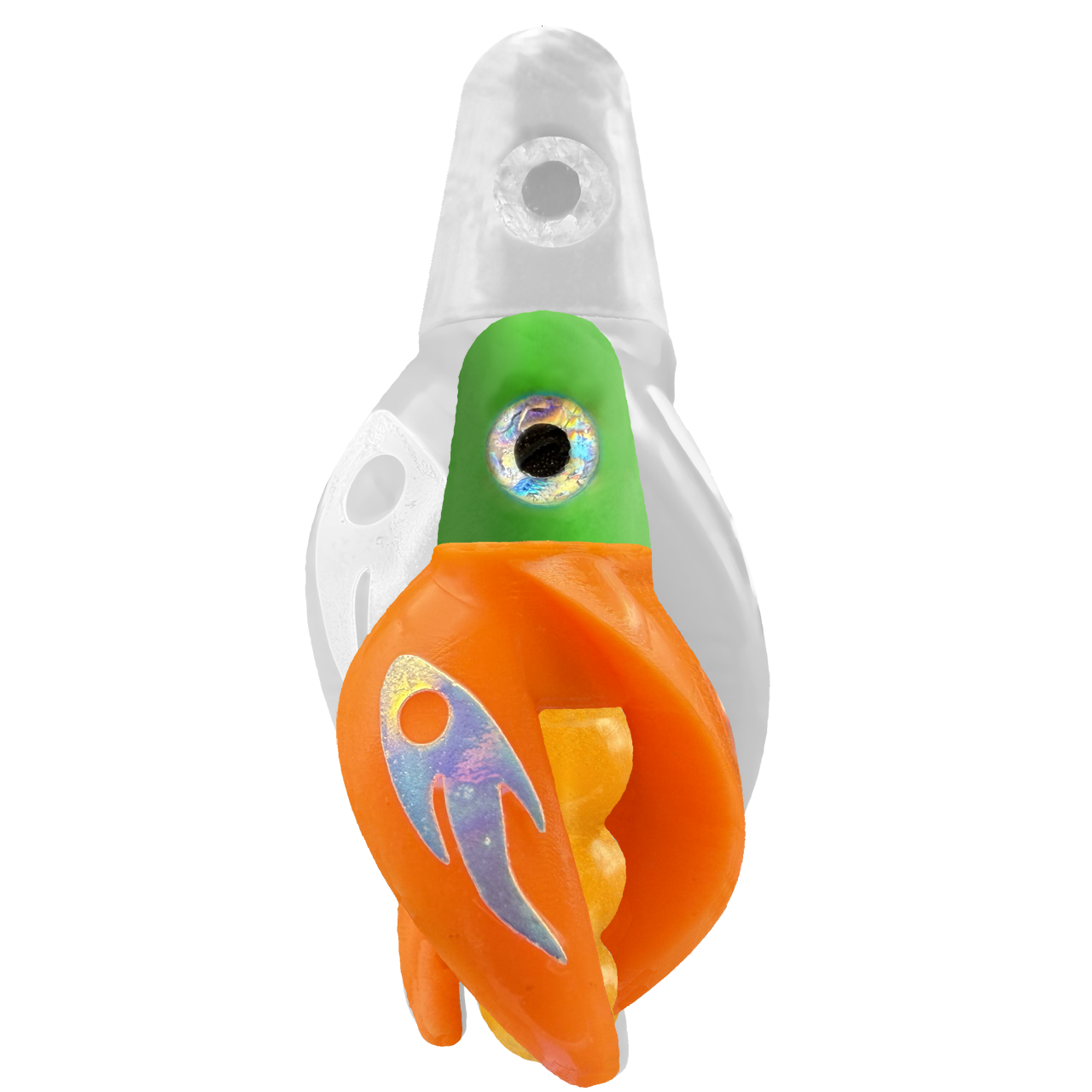 TailSpin Scud MINI H-Green B-Gold T-Orange (Ghost Glow-MoonJelly)