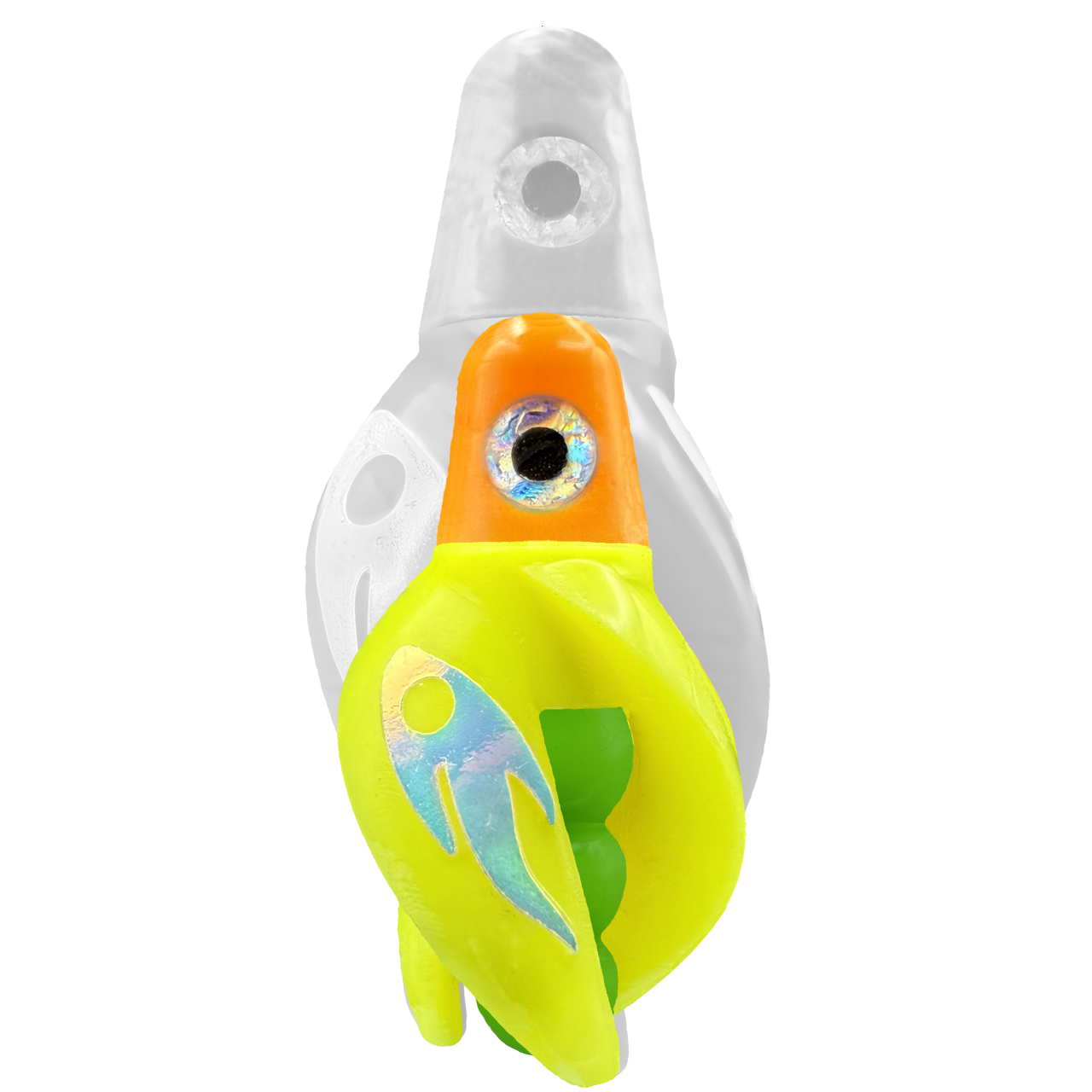 TailSpin Scud MINI H-Mango B-Green T-Yellow (Ghost Glow-MoonJelly)