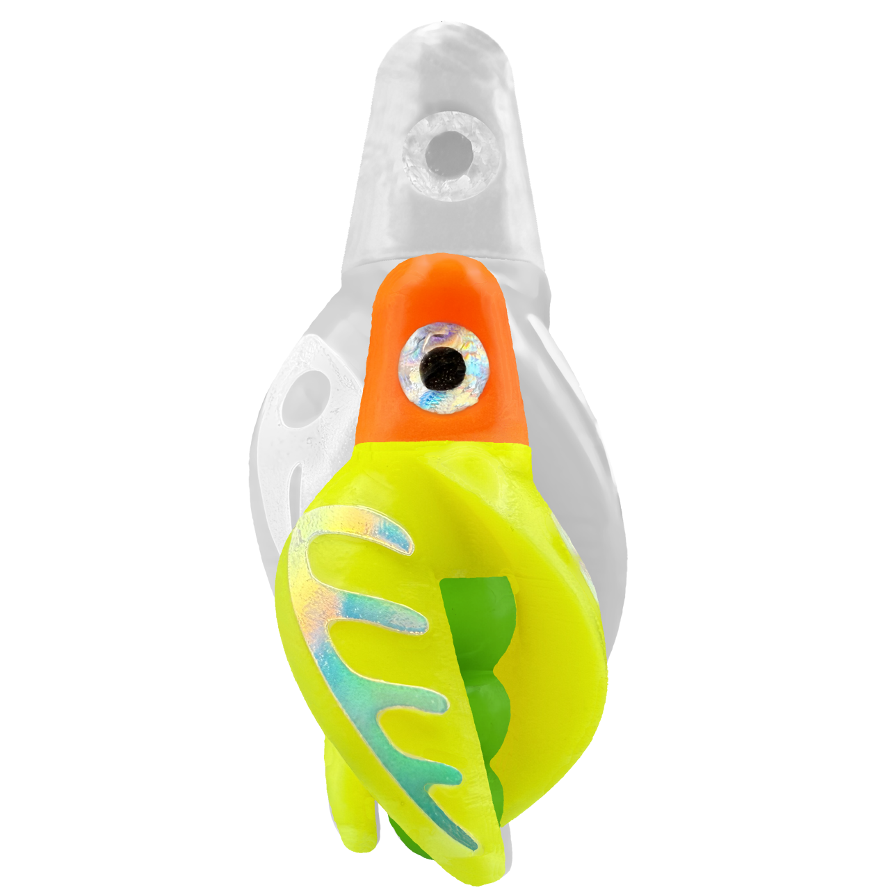 TailSpin Scud MINI H-Orange B-Green T-Yellow (Comb Glow-MoonJelly)