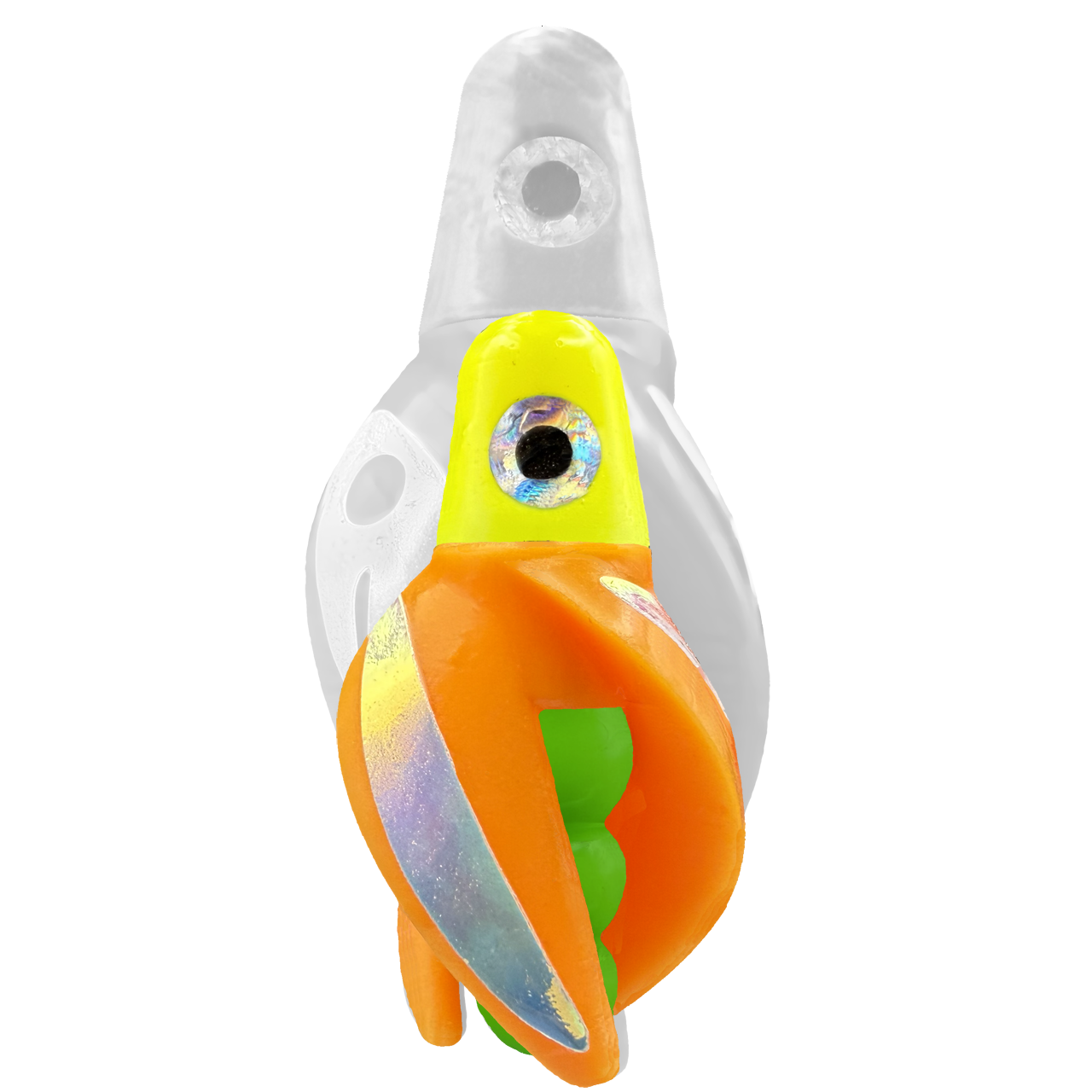 TailSpin Scud MINI H-Yellow B-Green T-Mango (Stripe Glow-MoonJelly)
