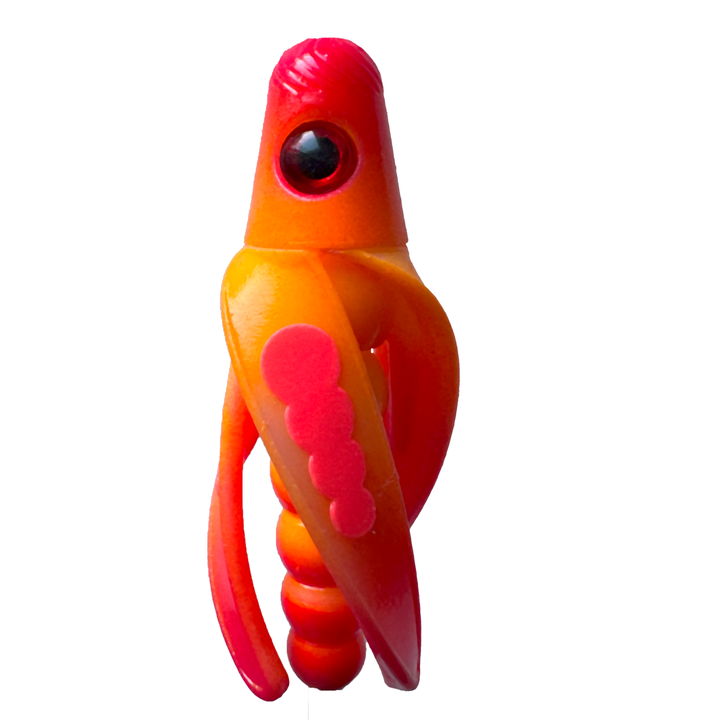 TailSpin Scud Fluo Orange-Red (Circles Glow Orange)