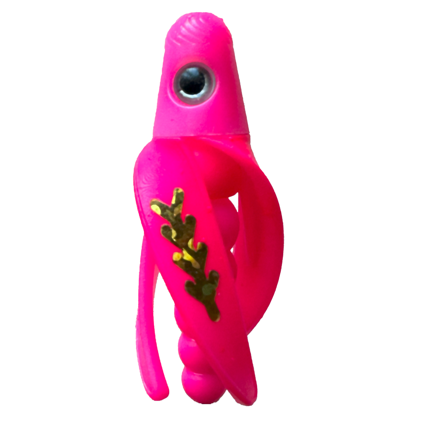 TailSpin Scud Fluo Pink (Fishbone Gold)