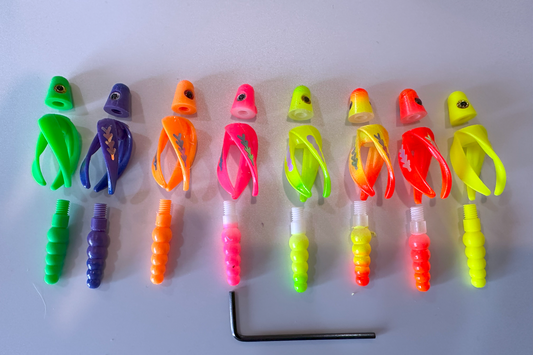 Lures Made to Color Mix