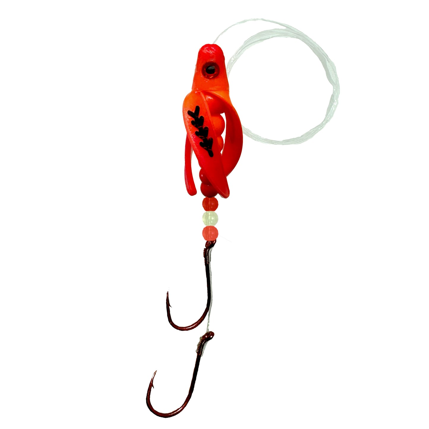 TailSpin Scud Fluo Orange Red (Fishbone Red)