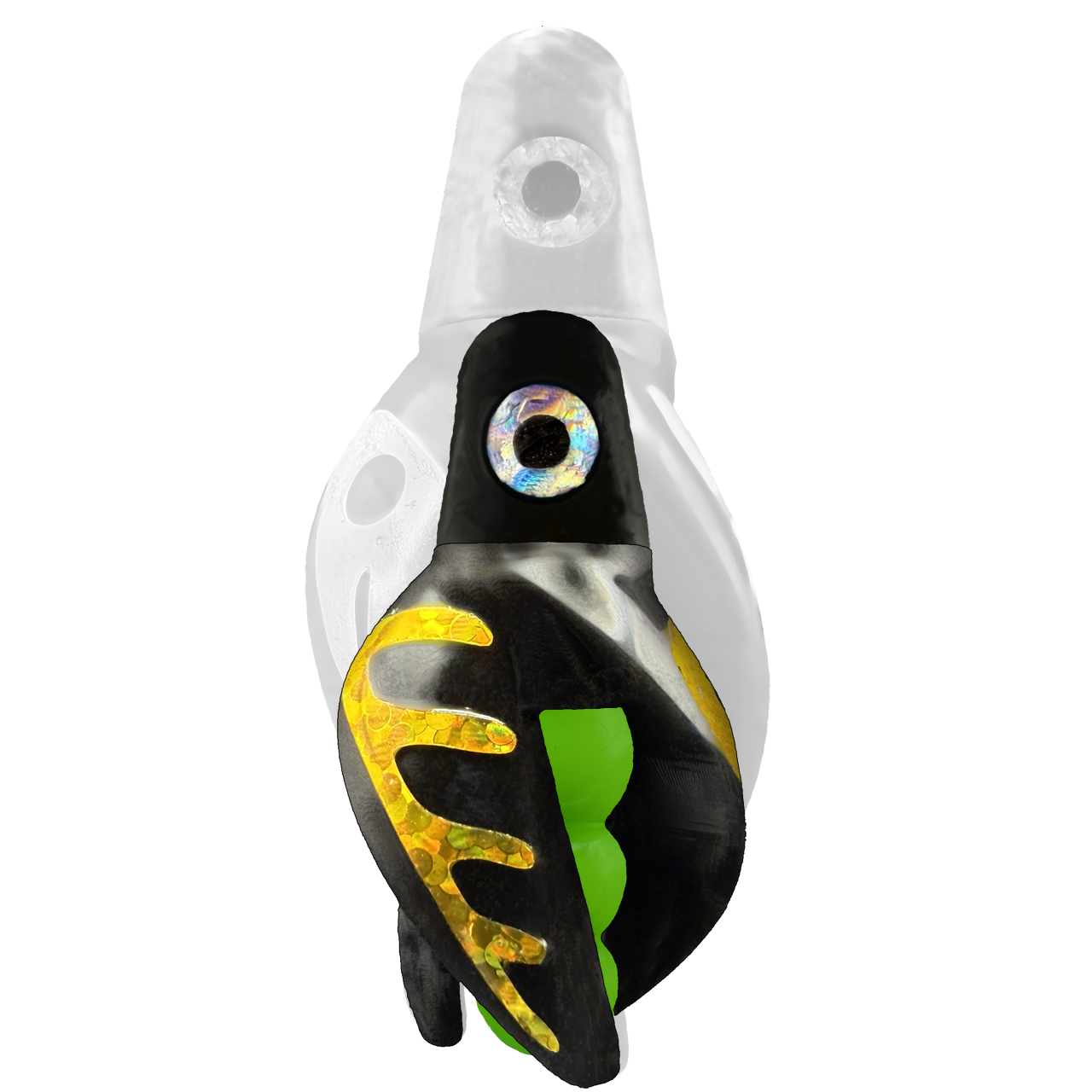 TailSpin Scud MINI H-Black B-Green T-Black (Comb Gold)