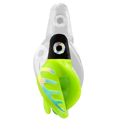 TailSpin Scud MINI H-Black B-Green T-Chartreuse (Comb Glow-MoonJelly)