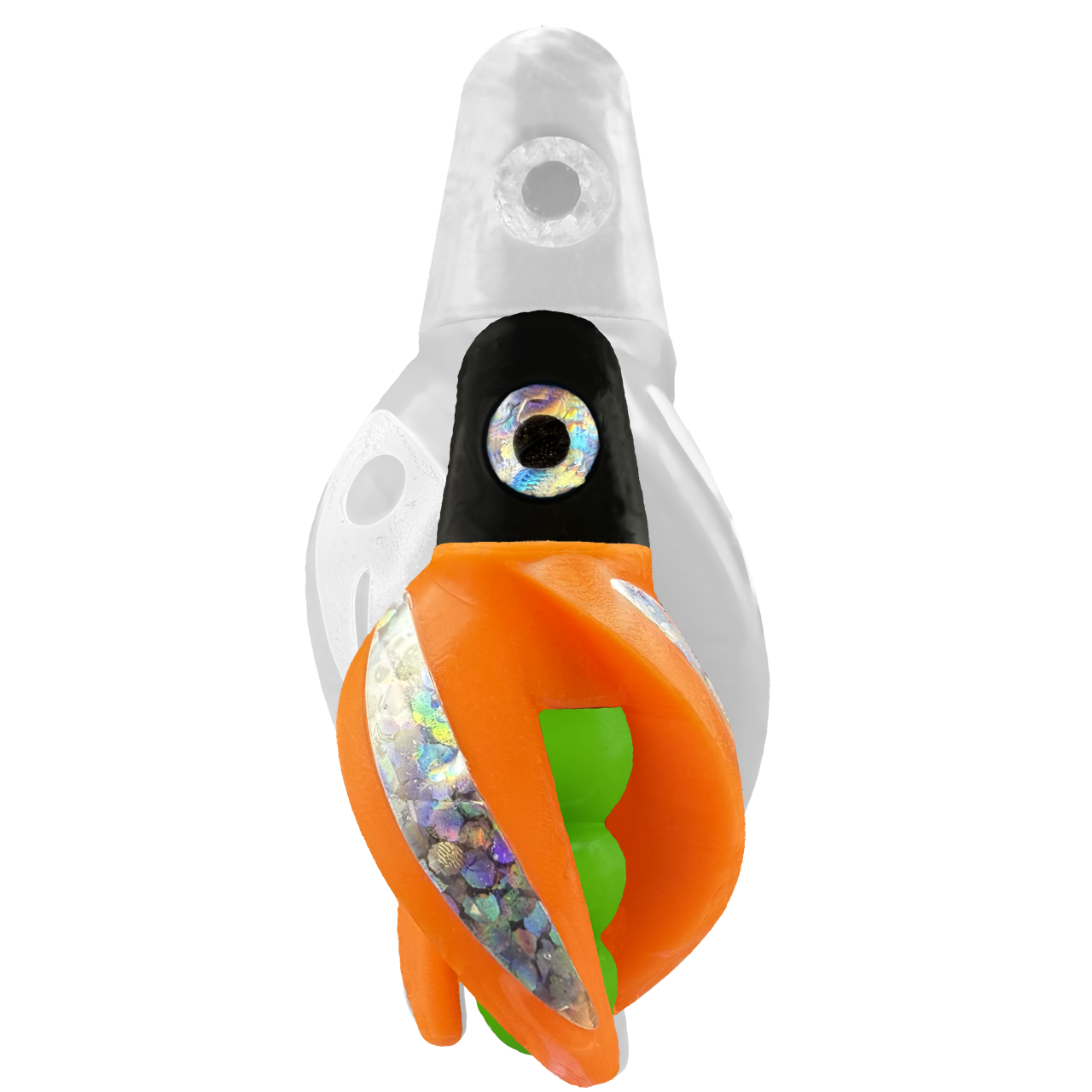 TailSpin Scud MINI H-Black B-Green T-Orange (Stripe Silver)