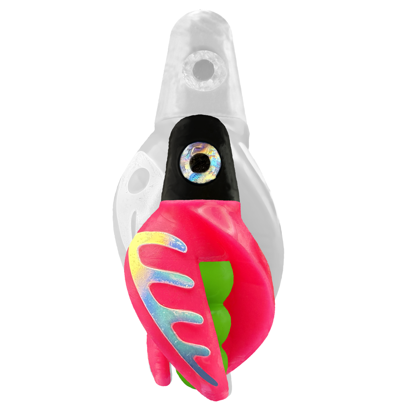 TailSpin Scud MINI H-Black B-Green T-Pink (Comb Glow-MoonJelly)