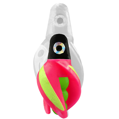 TailSpin Scud MINI H-Black B-Green T-Pink (Stripe Glow-Chartreuse)