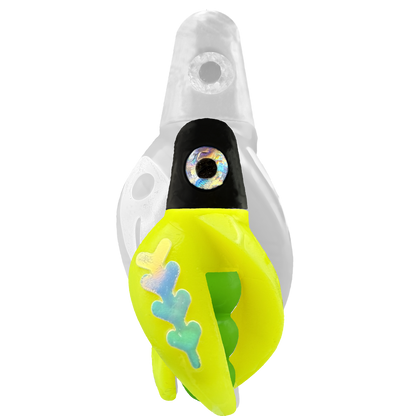 TailSpin Scud MINI H-Black B-Green T-Yellow (Fishbone Glow-MoonJelly)