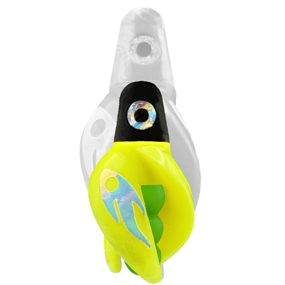 TailSpin Scud MINI H-Black B-Green T-Yellow (Ghost Glow-MoonJelly)