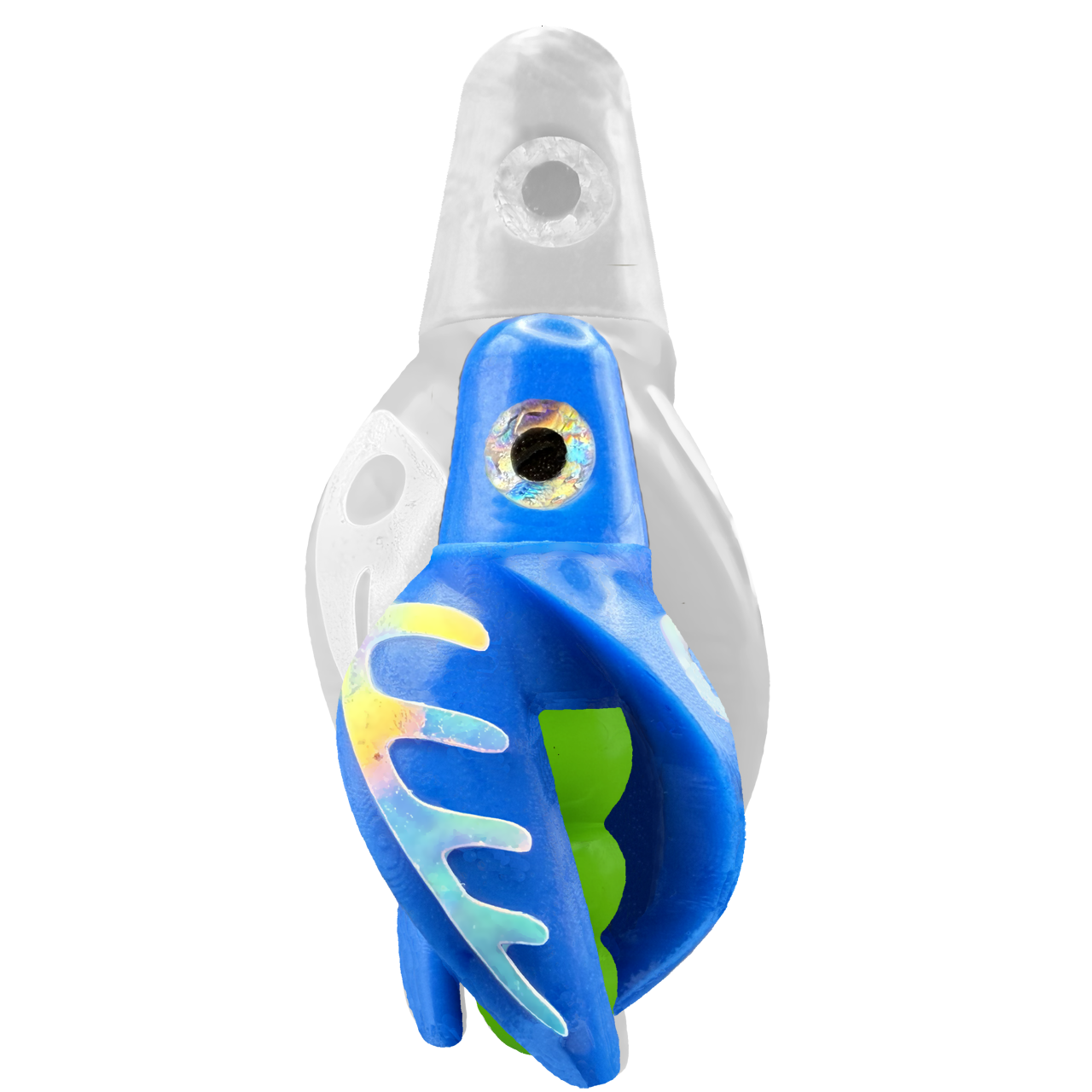 TailSpin Scud MINI H-Blue B-Green T-Blue (Comb Glow-MoonJelly)
