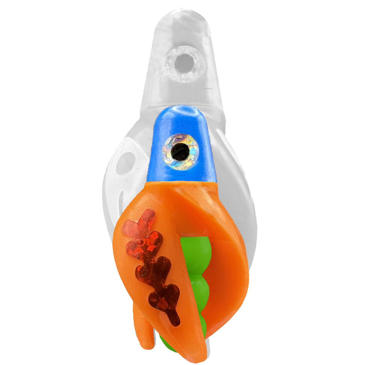 TailSpin Scud MINI H-Blue B-Green T-Orange (Fishbone Red)