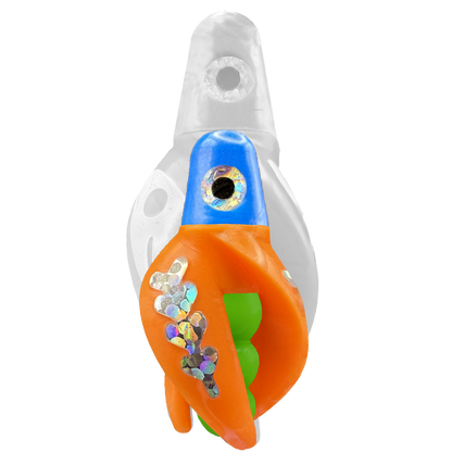 TailSpin Scud MINI H-Blue B-Green T-Orange (Fishbone Silver)