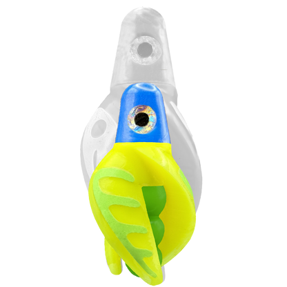 TailSpin Scud MINI H-Blue B-Green T-Yellow (Comb Glow-Chartreuse)