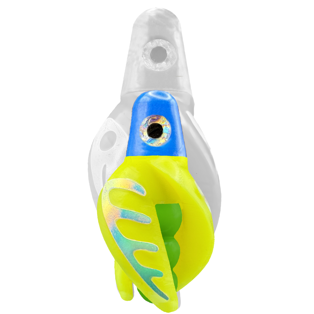 TailSpin Scud MINI H-Blue B-Green T-Yellow (Comb Glow-MoonJelly)