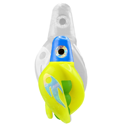 TailSpin Scud MINI H-Blue B-Green T-Yellow (Ghost Glow-MoonJelly)
