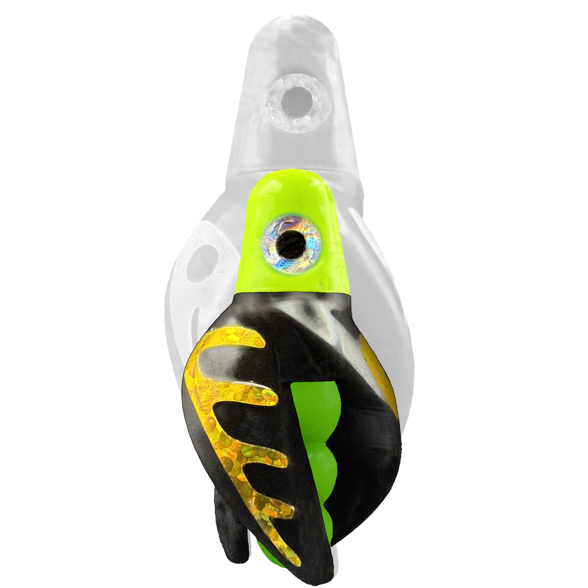 TailSpin Scud MINI H-Chartreuse B-Green T-Black (Comb Gold)