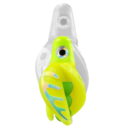 TailSpin Scud MINI H-Chartreuse B-Green T-Yellow (Comb Glow-MoonJelly)