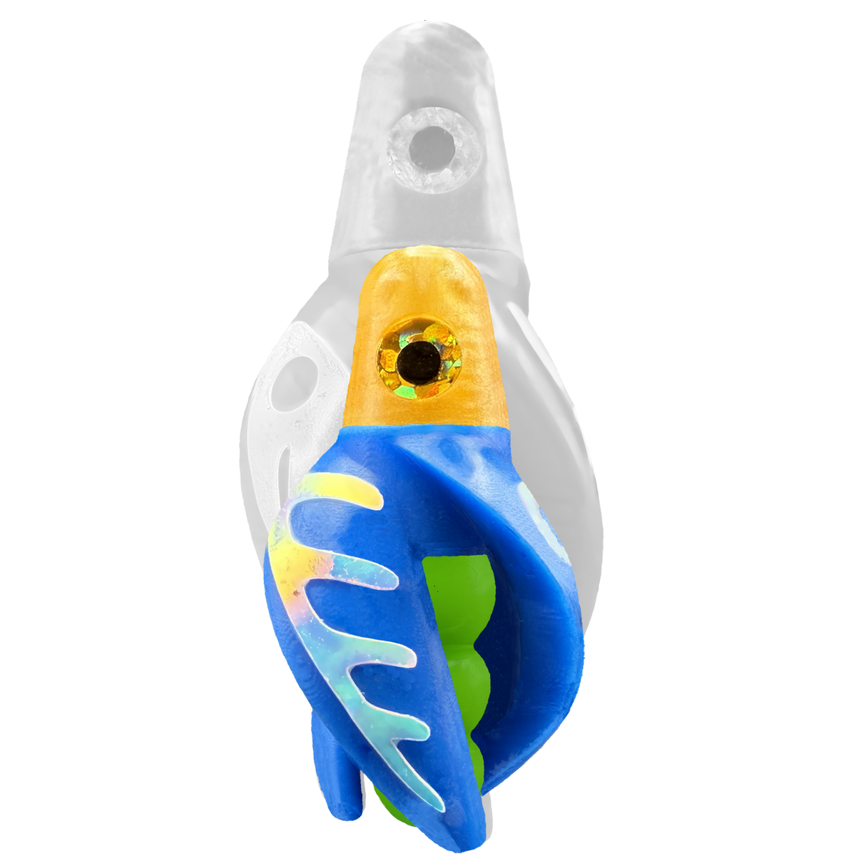 TailSpin Scud MINI H-Gold B-Green T-Blue (Comb Glow-MoonJelly)
