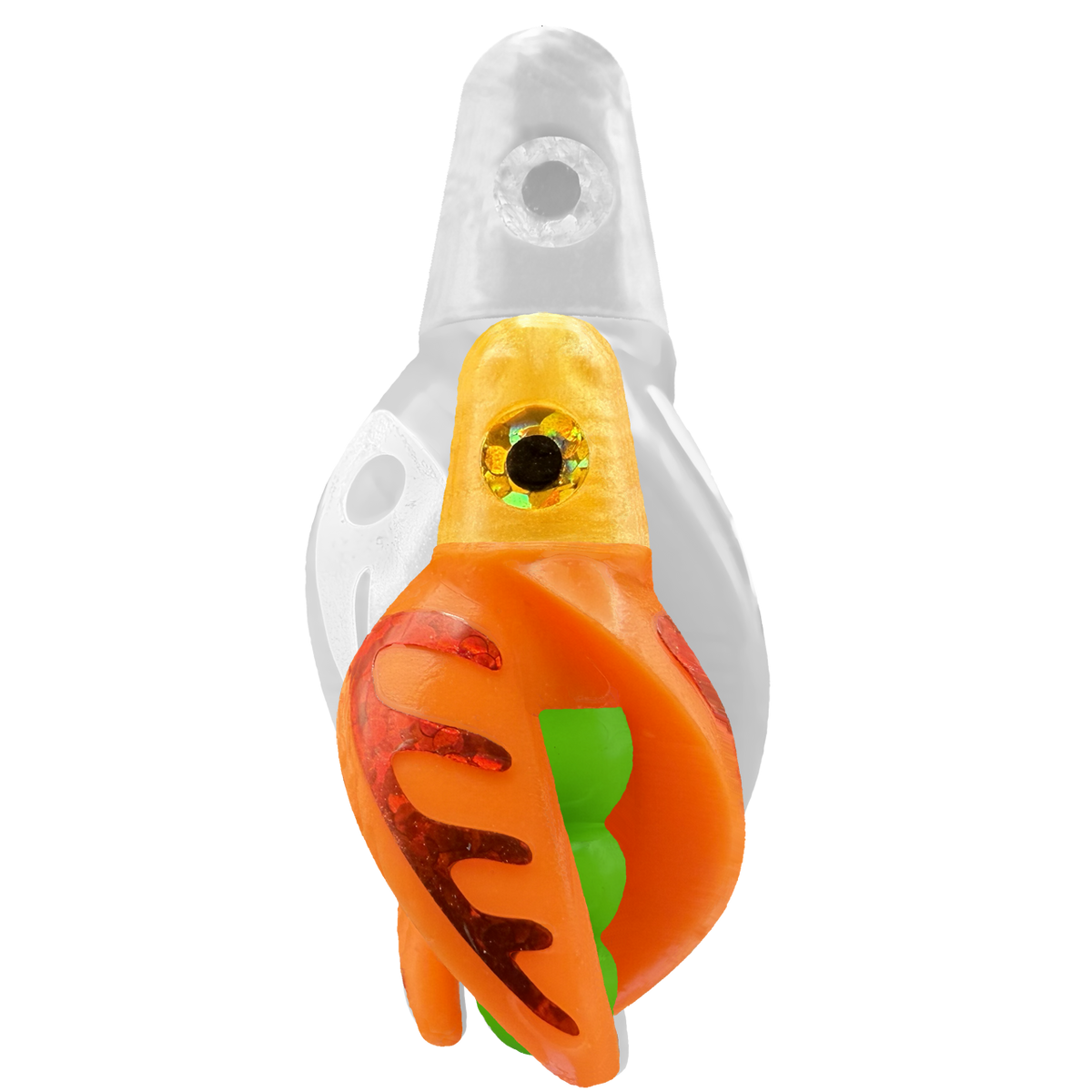 TailSpin Scud MINI H-Gold B-Green T-Orange (Comb Red)