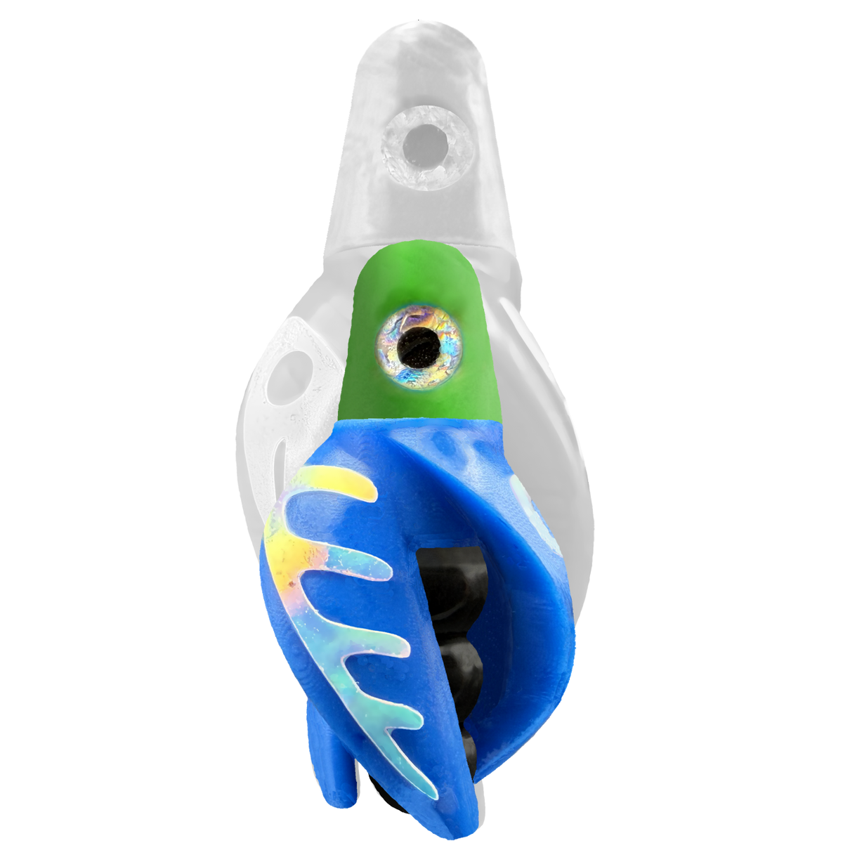 TailSpin Scud MINI H-Green B-Black T-Blue (Comb Glow-MoonJelly)