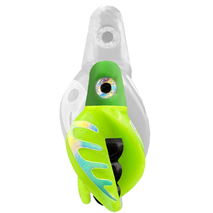 TailSpin Scud MINI H-Green B-Black T-Chartreuse (Comb Glow-MoonJelly)