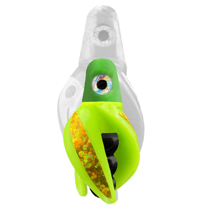 TailSpin Scud MINI H-Green B-Black T-Chartreuse (Stripe Gold)
