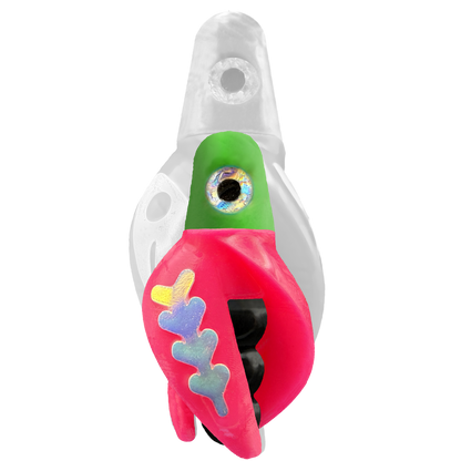 TailSpin Scud MINI H-Green B-Black T-Pink (Fishbone Glow-MoonJelly)