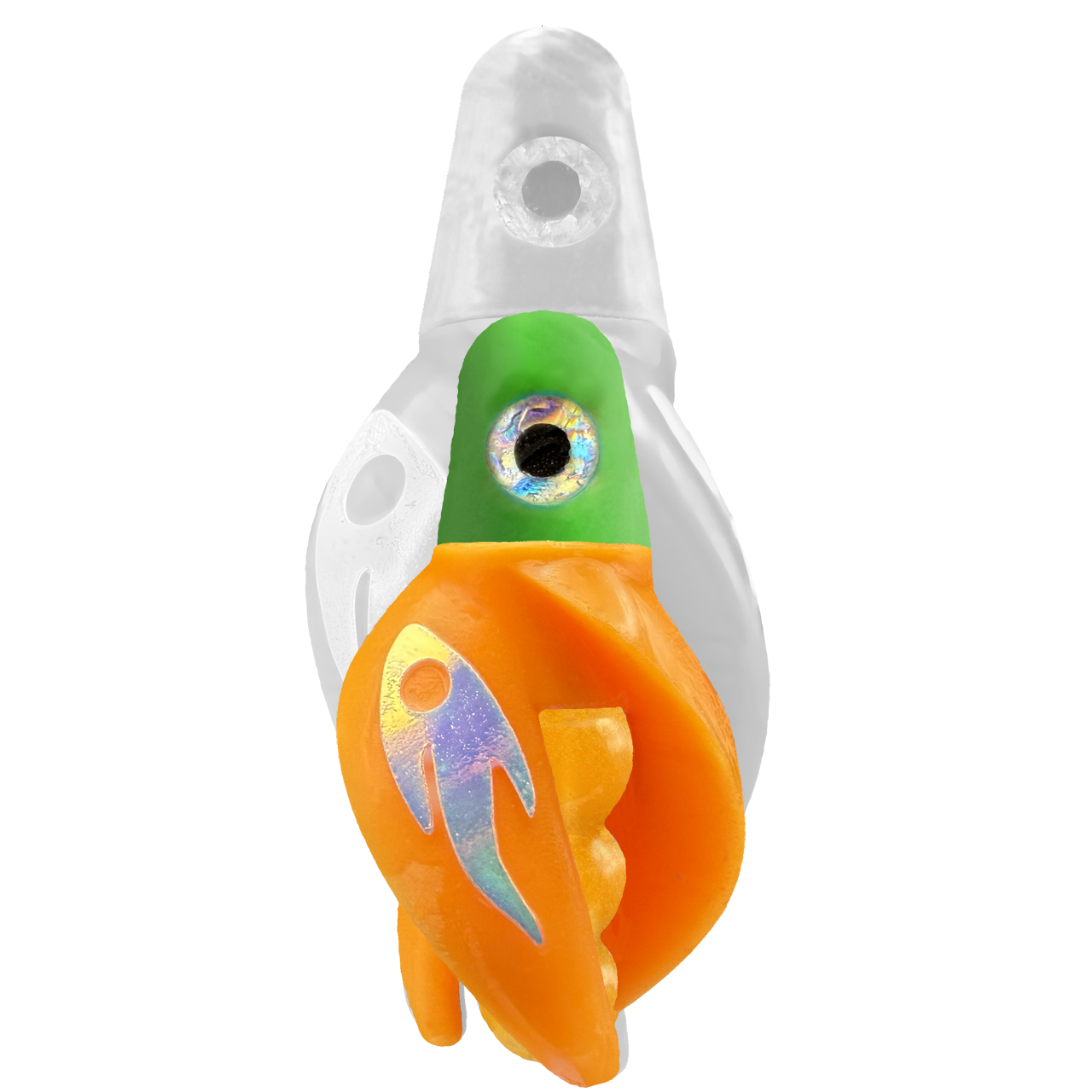 TailSpin Scud MINI H-Green B-Gold T-Mango (Ghost Glow-MoonJelly)