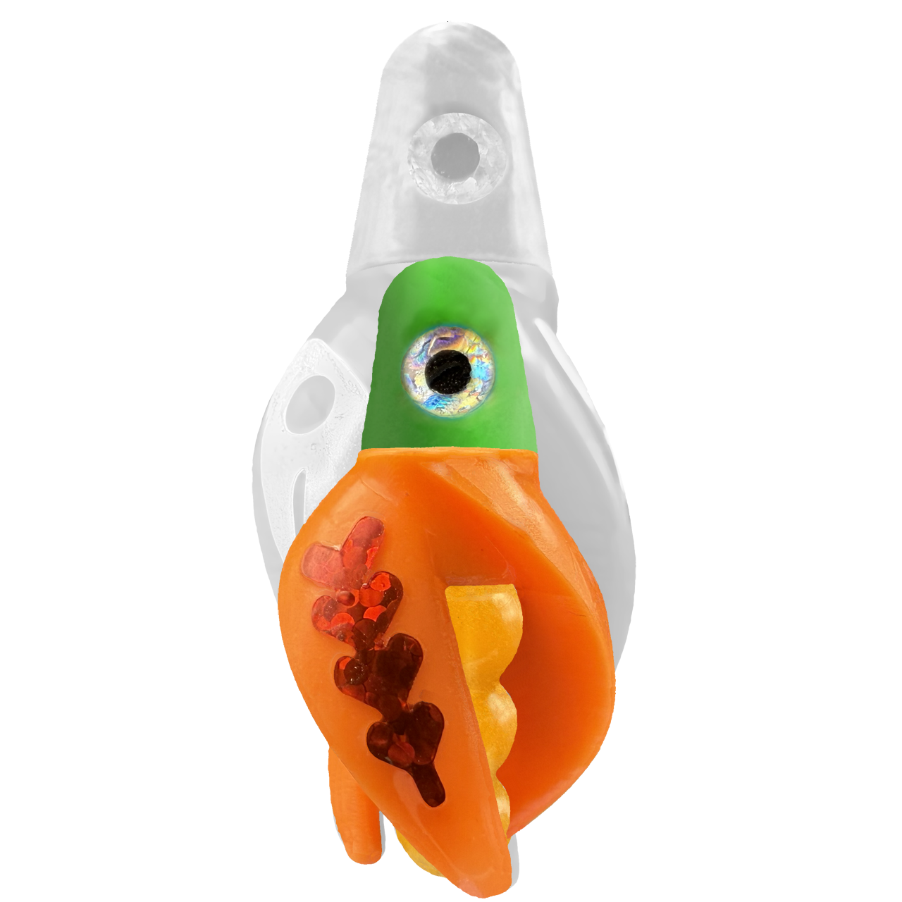TailSpin Scud MINI H-Green B-Gold T-Orange (Fishbone Red)