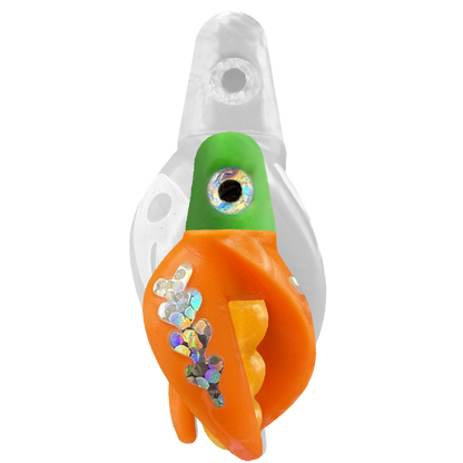 TailSpin Scud MINI H-Green B-Gold T-Orange (Fishbone Silver)