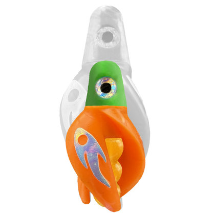 TailSpin Scud MINI H-Green B-Gold T-Orange (Ghost Glow-MoonJelly)