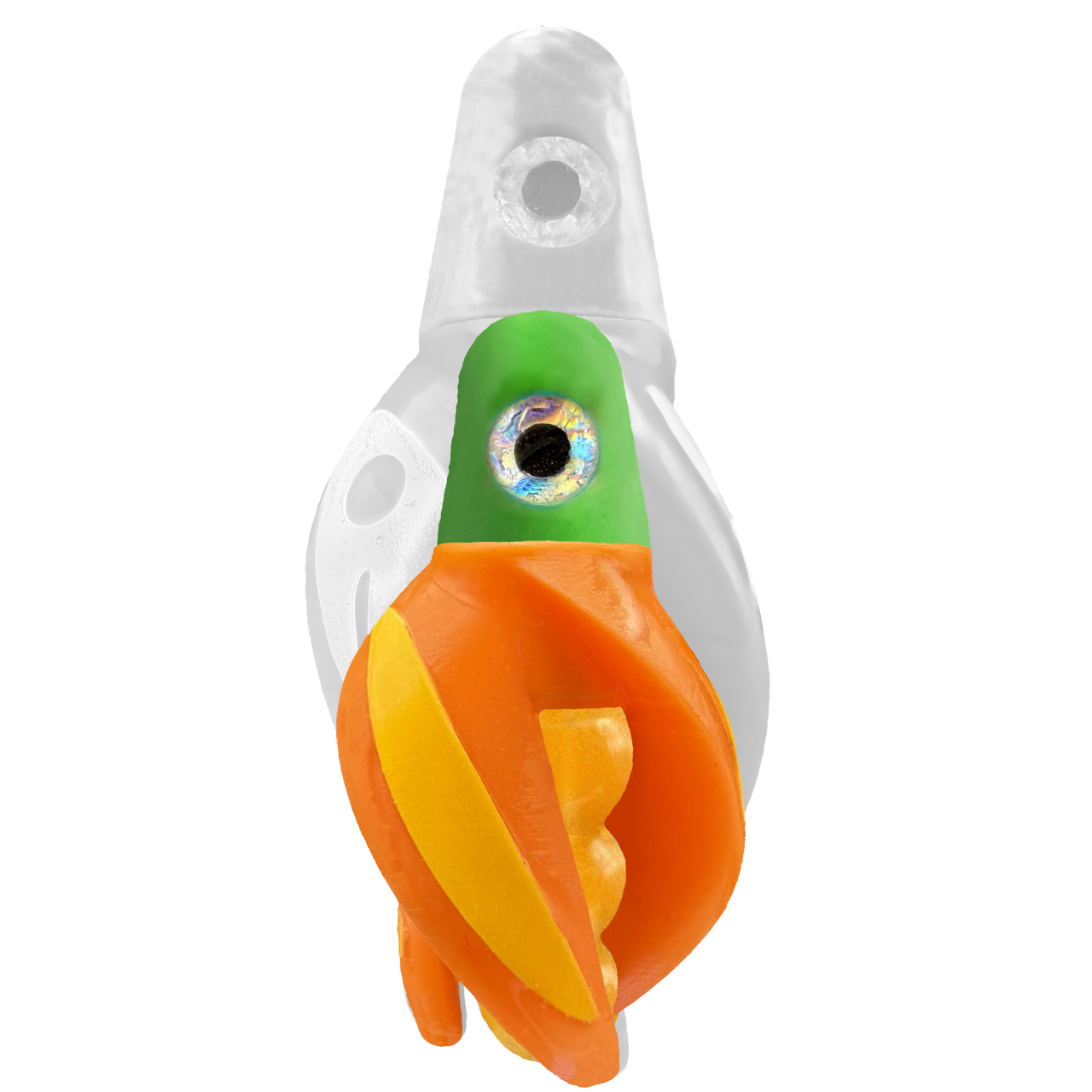 TailSpin Scud MINI H-Green B-Gold T-Orange (Stripe Glow-Mango)