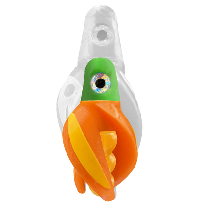 TailSpin Scud MINI H-Green B-Gold T-Orange (Stripe Glow-Mango)