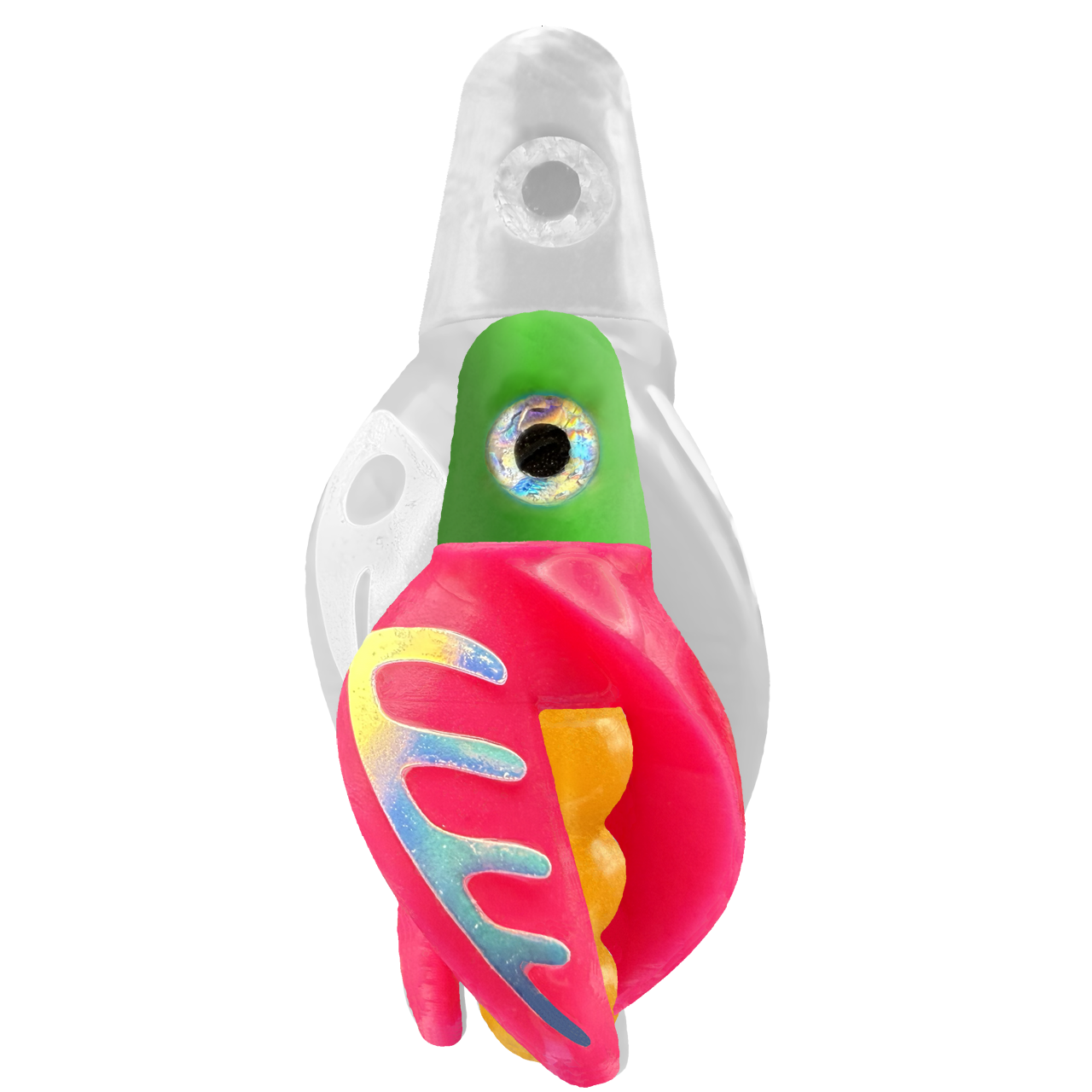 TailSpin Scud MINI H-Green B-Gold T-Pink (Comb Glow-MoonJelly)