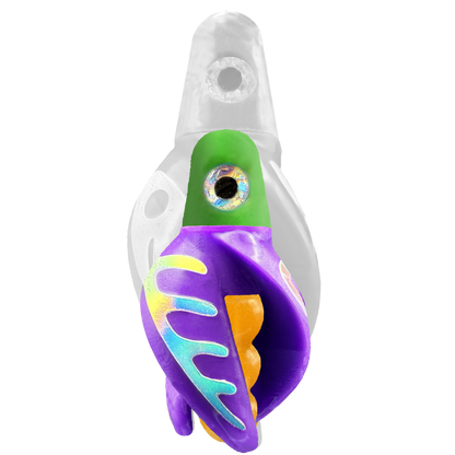 TailSpin Scud MINI H-Green B-Gold T-Purple (Comb Glow-MoonJelly)