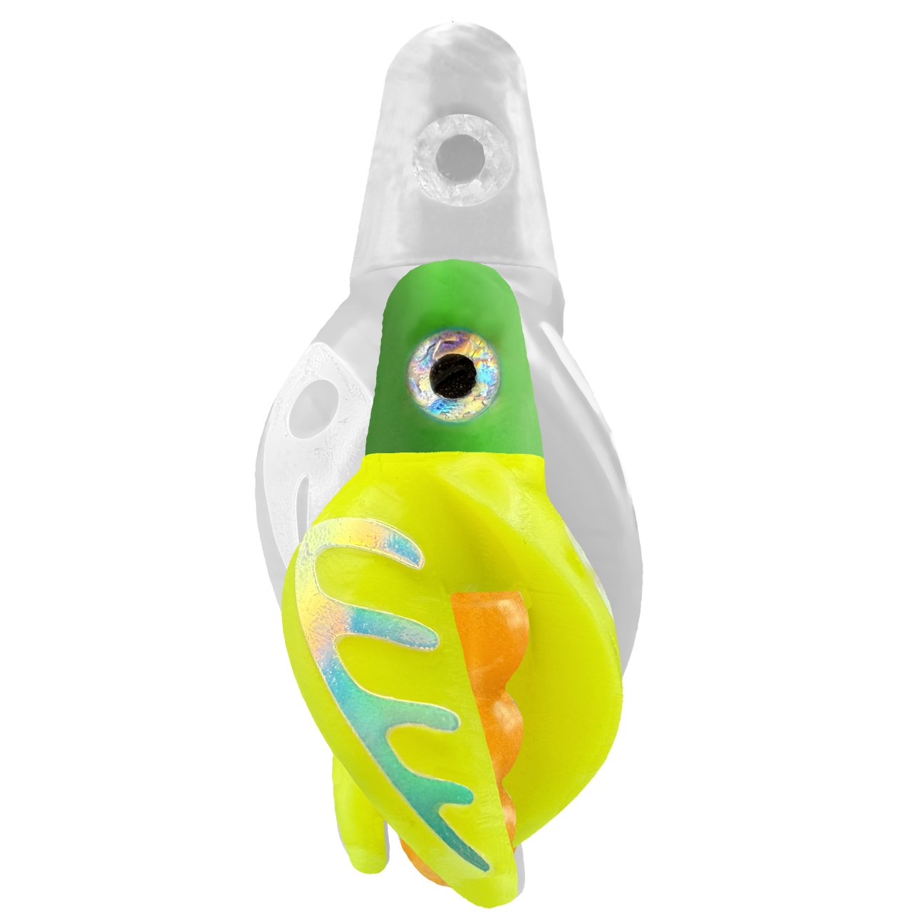 TailSpin Scud MINI H-Green B-Gold T-Yellow (Comb Glow-MoonJelly)