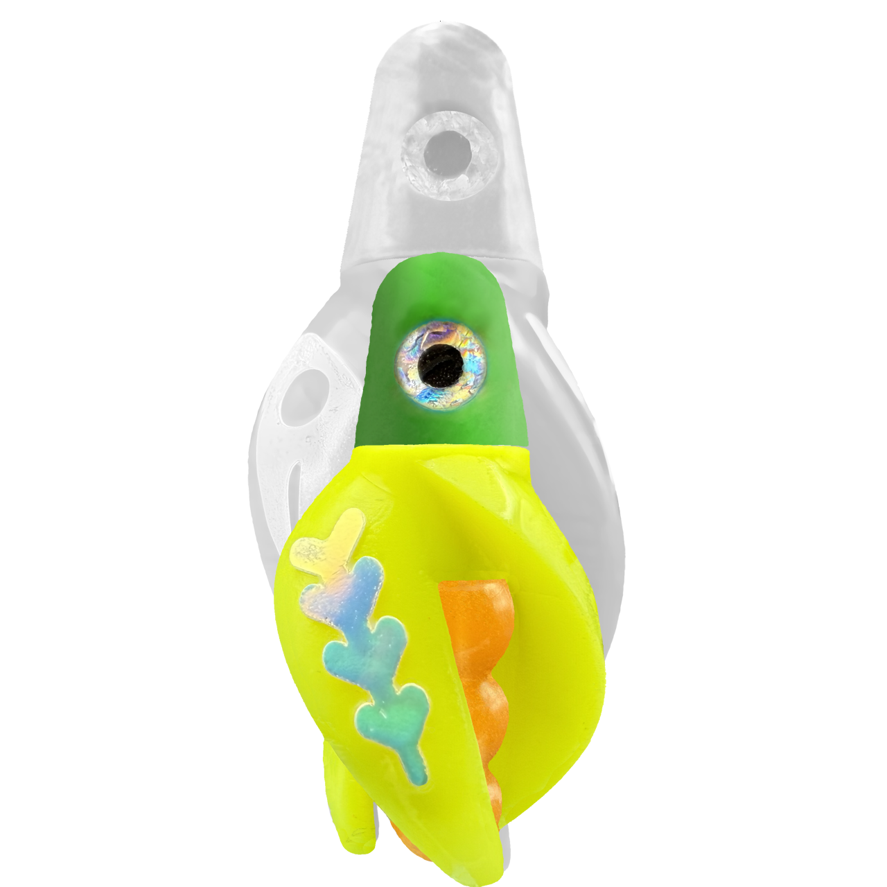 TailSpin Scud MINI H-Green B-Gold T-Yellow (Fishbone Glow-MoonJelly)