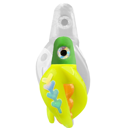 TailSpin Scud MINI H-Green B-Gold T-Yellow (Fishbone Glow-MoonJelly)