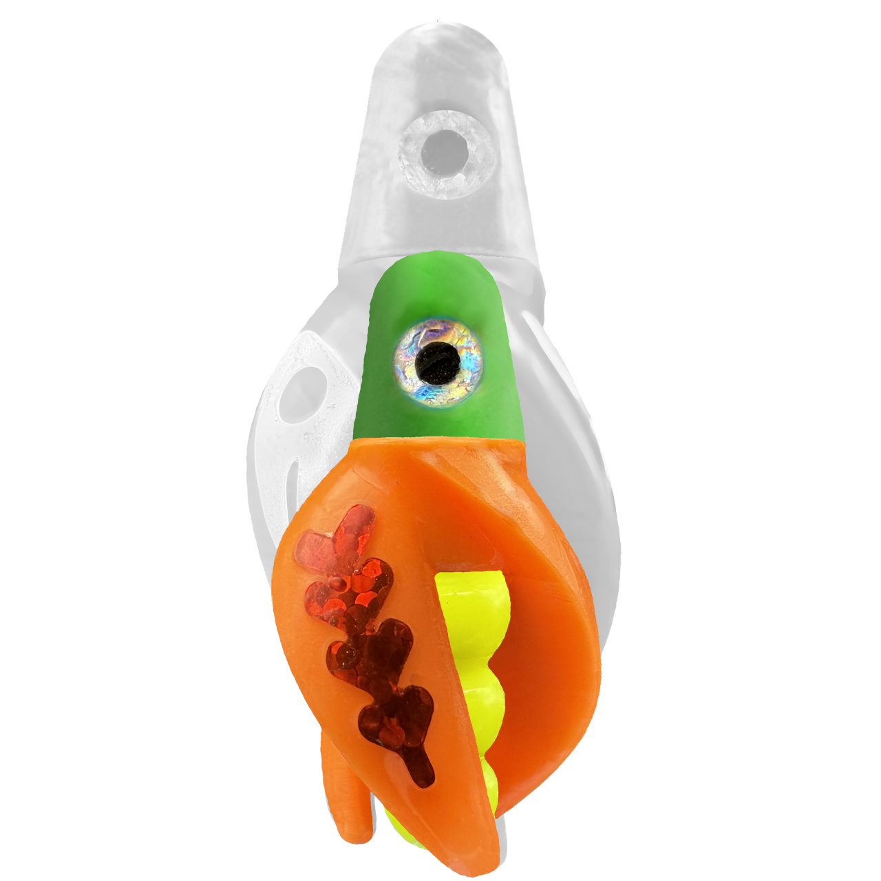 TailSpin Scud MINI H-Green B-Yellow T-Orange (Fishbone Red)